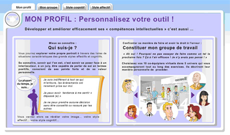 Espace profil